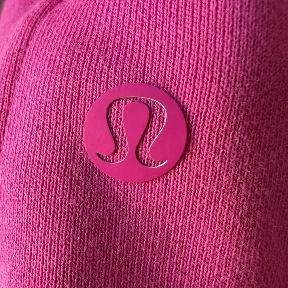 Lululemon All Yours Cropped Hoodie - Sonic Pink - Picture 7 of 10